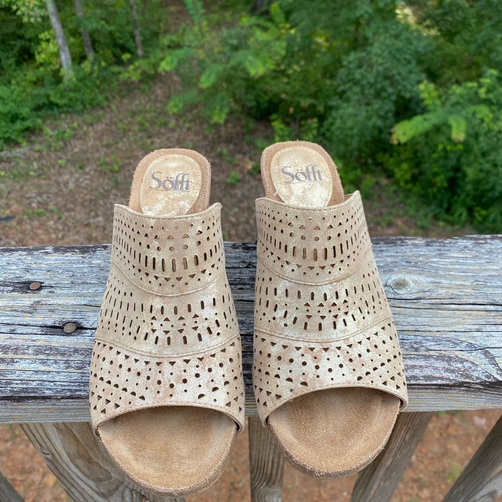 Sofft Leather shoes sz 8M